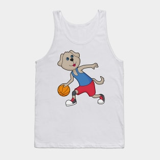 Dog Basketball player Basketball Tank Top